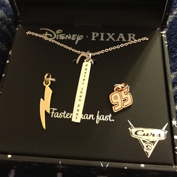 Disney Cars 3 Lightningmcqueen Necklace 